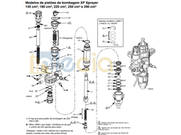 Kit Reparo Bomba Lower Xtreme 180 cm - 25D235